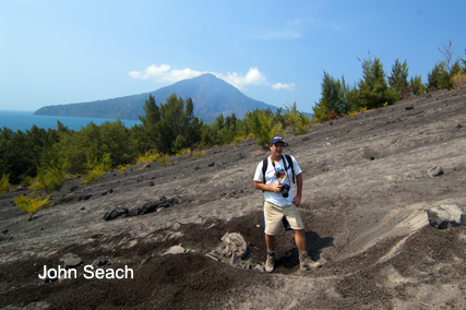 krakatau volcano, Indonesia